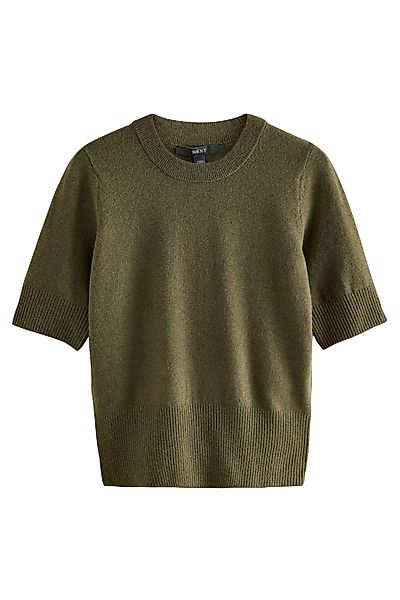 Next Strickpullover Kurzärmeliges, superweiches Stricktop, Kurzgröße günstig online kaufen
