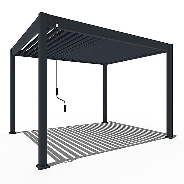 Weide Pergola Classic Pavillon Terrassenüberdachung Aluminium günstig online kaufen