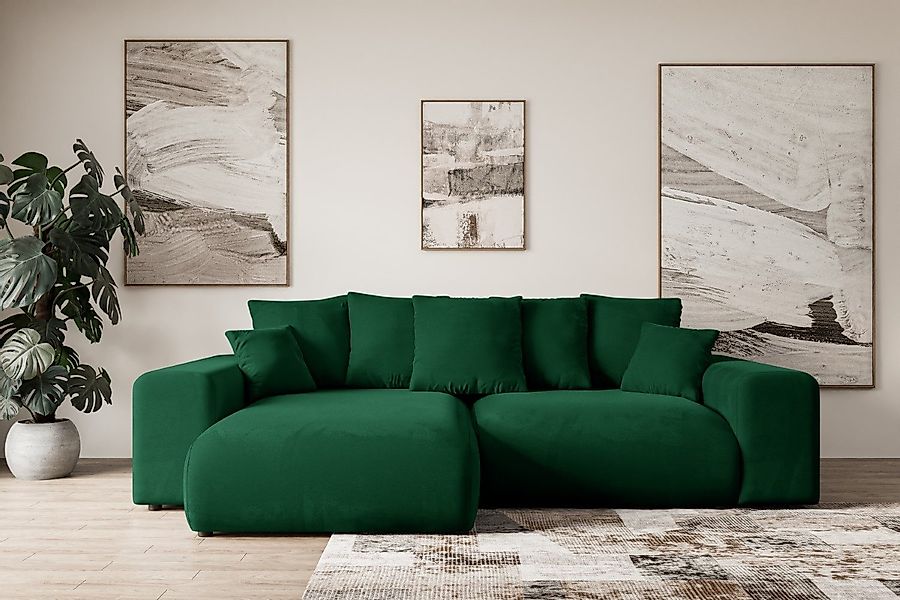 ALTDECOR Ecksofa ESKAR-L, Couch mit Schlaffunktion, günstig online kaufen