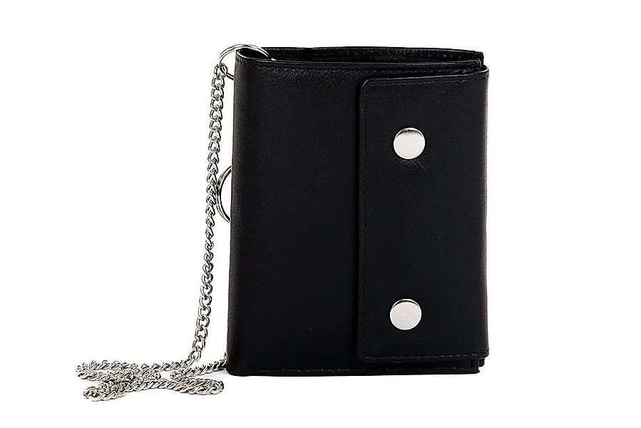 Christian Wippermann Geldbörse Echt Leder Bikerbörse Lederbörse Kettenbörse günstig online kaufen