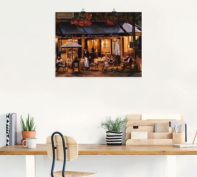 Artland Wandbild "Brauerei", Restaurant & Cafés, (1 St.), als Leinwandbild, günstig online kaufen