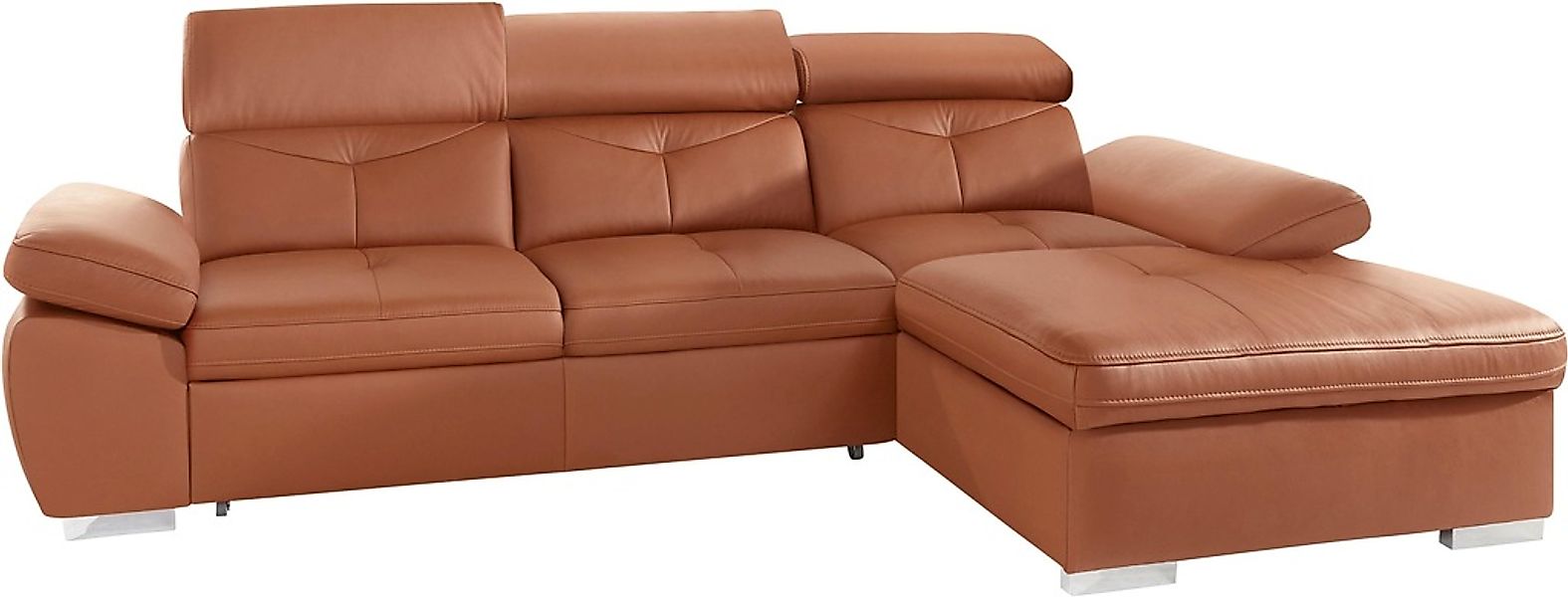 exxpo - sofa fashion Ecksofa "Spring, super bequem, mit Armteil- und Kopfte günstig online kaufen