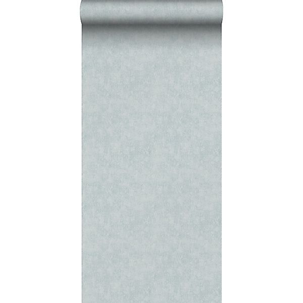 Sanders & Sanders Tapete Leinen-Optik Hellblau 53 cm x 10 m günstig online kaufen
