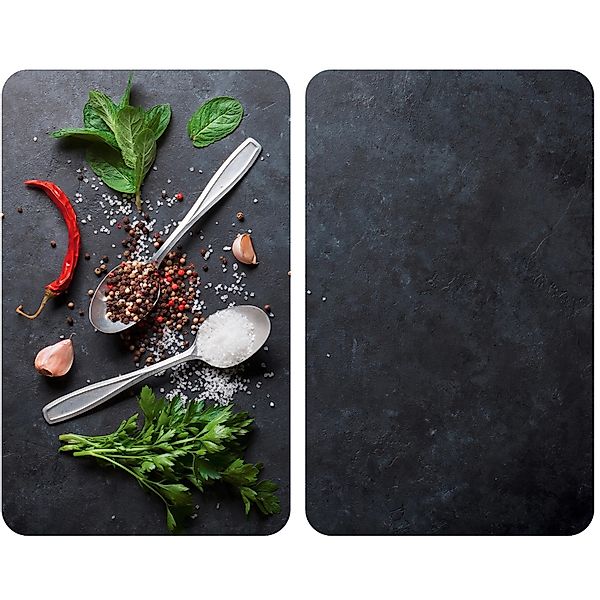 Allstar Glasabdeckplatten Basilikum für Glaskeramik-Kochfelder 2er-Set günstig online kaufen