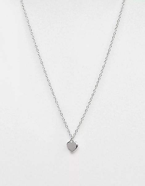 Ted Baker – Hara – Halskette in Silber mit kleinem Herzanhänger günstig online kaufen