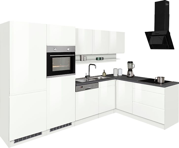 KOCHSTATION Winkelküche "KS-Virginia", Stellbreite 290/180 cm, ohne E-Gerät günstig online kaufen