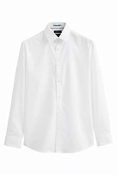 Next Langarmhemd Signature Slim Fit Hemd aus italienischem Stoff (1-tlg) günstig online kaufen