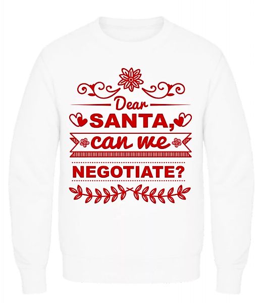 Santa Can We Negotiate? · Männer Pullover günstig online kaufen