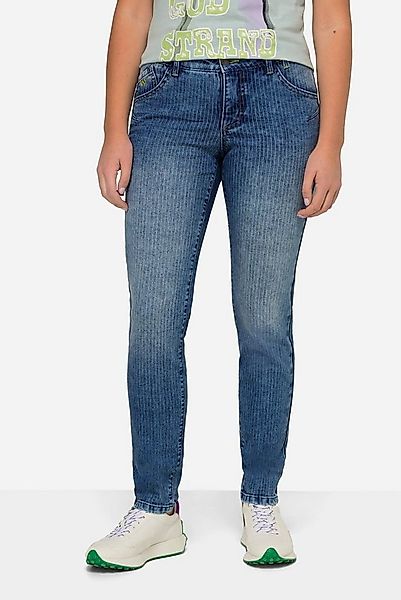 Laurasøn 5-Pocket-Jeans Slimjeans Streifen 5-Pocket günstig online kaufen