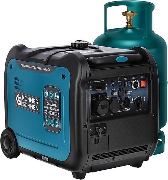 Könner & Söhnen Stromerzeuger KS 5500iEG S, 5,50 in kW, (Schallgedämmtes Ge günstig online kaufen