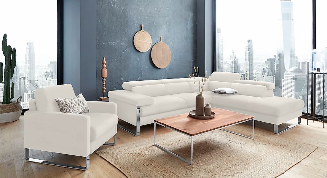 W.SCHILLIG Ecksofa "finn, toller Sitzkomfort, L-Form, hochwertige Verarbeit günstig online kaufen