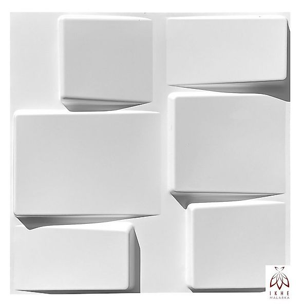 IKHEMalarka 3D Wandpaneel 3D Paneele PVC Kunststoffpaneele, BxL: 50,00x50,0 günstig online kaufen