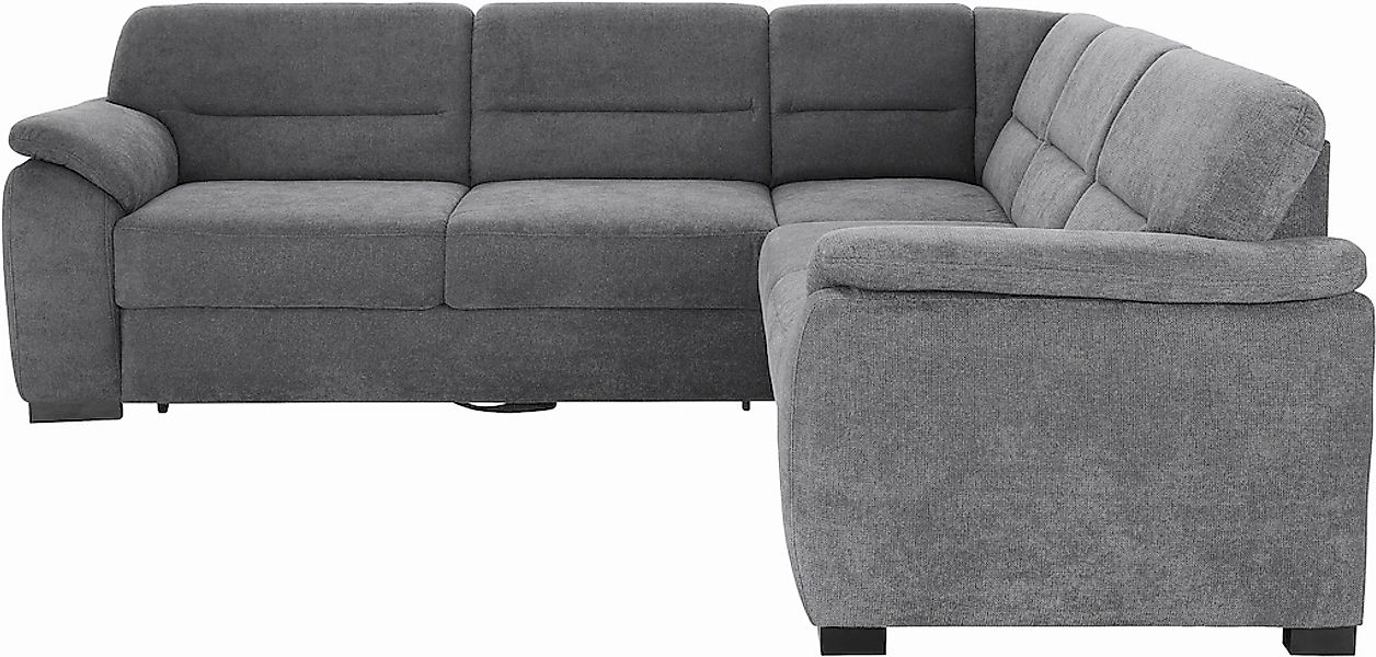 sit&more Ecksofa "Montego L-Form, B: 256cm" wahlweise mit Bettfunktion und günstig online kaufen