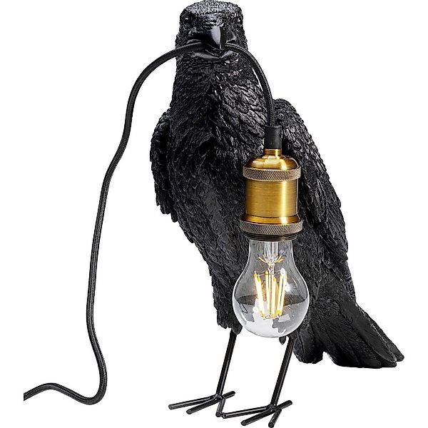 Kare Design Tischleuchte Animal Crow, ohne günstig online kaufen