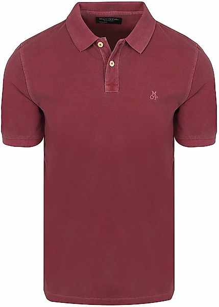 Marc O'Polo Poloshirt Piqué Acai Rot - Größe XL günstig online kaufen