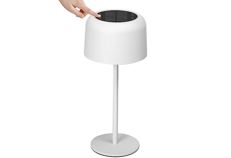 Aigostar Schreibtischlampe LED Tischlampe Kabellos Solarladung und USB-Aufl günstig online kaufen