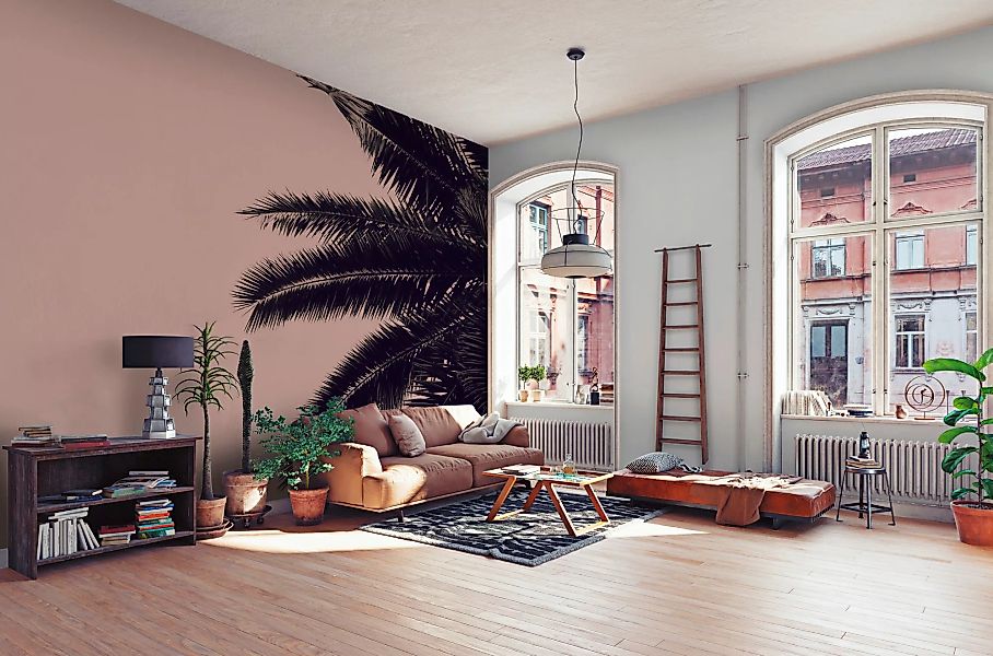 living walls Fototapete »ARTist Palm Tree«, Vlies, Wand, Schräge günstig online kaufen