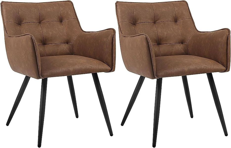 Woltu 4-Fußstuhl (Set, 2 St), mit günstig online kaufen
