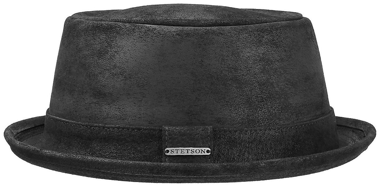 Stetson Trilby Pennsylvania Leder Pork Pie aus 100% Leder günstig online kaufen
