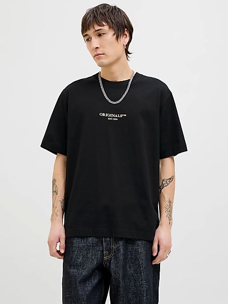 Jack & Jones T-Shirt "JORISLINGTON MINIMAL BRANDING TEE SS SN" günstig online kaufen