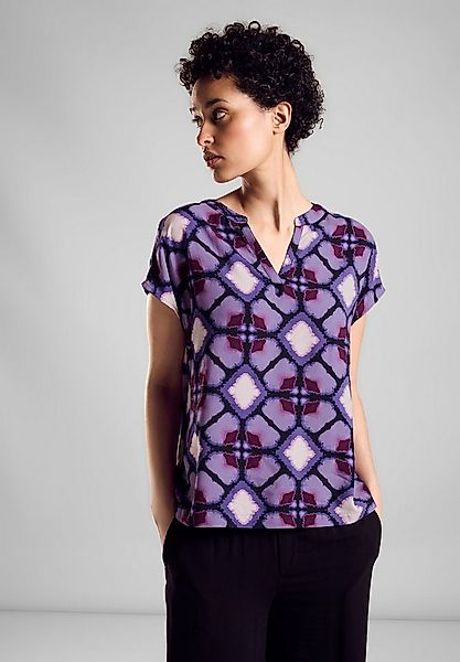 STREET ONE Kurzarmbluse - Tunika Bluse kurzarm - Für jeden Anlas günstig online kaufen