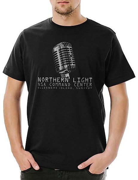 Urban Backwoods Print-Shirt Urban Backwoods Northern Light Herren T-Shirt S günstig online kaufen
