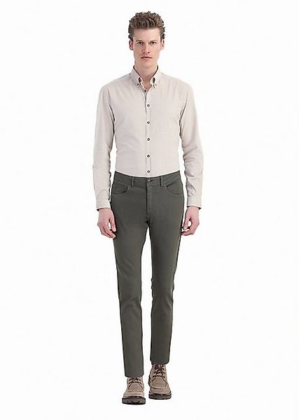 RAMSEY Chinohose Lässige, gewebte Slim-Fit-Hose aus Baumwollmischung günstig online kaufen