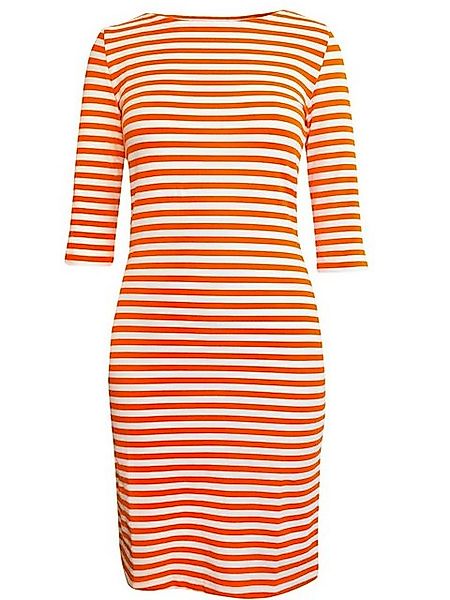 Brigitte von Boch Sommerkleid Portola Kleid orange-weiss günstig online kaufen