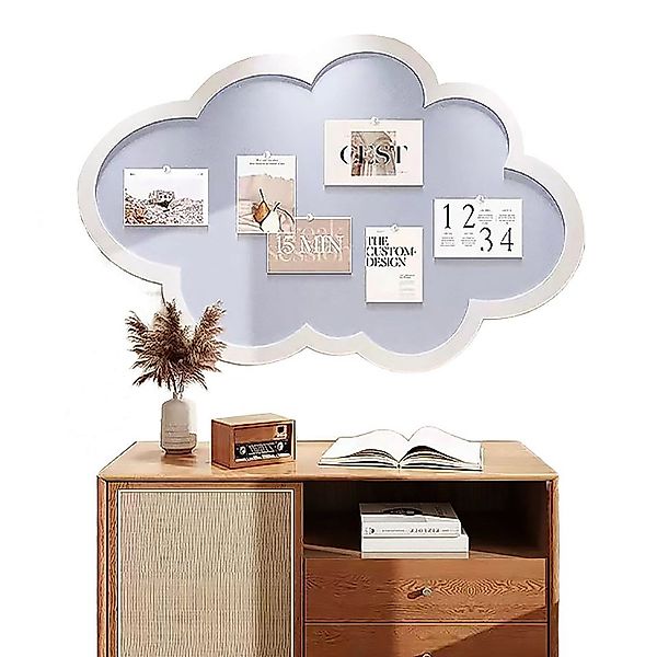 Coonoor Pinnwand Gestreifte Korkpinnwand, gewölbte Filzwand-Pinnwand günstig online kaufen