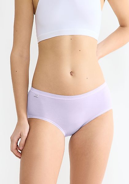sloggi Midislip "Basic+", (4er Pack), Baumwollmix, elastisch, weiche Nähte, günstig online kaufen