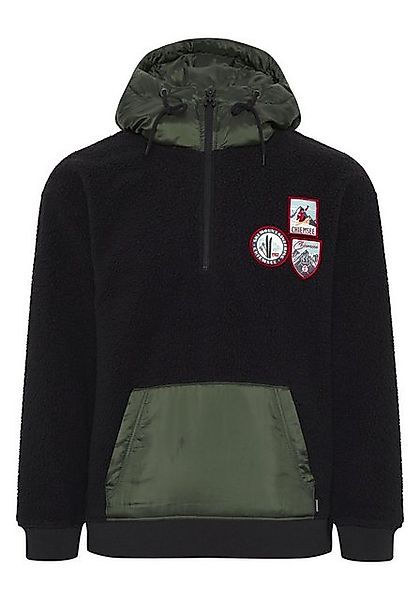 Chiemsee Kapuzensweatshirt Pullover mit Retro-Patches 1 günstig online kaufen