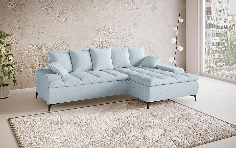 Mr. Couch Ecksofa "Haiti III, L-Form", Wahlweise mit Kaltschaumpolsterung günstig online kaufen
