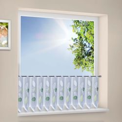 Gerster Gardine "Blätter" Durchzuglöcher 1 Stk. tlg. SB-Bistro "Blätter" günstig online kaufen