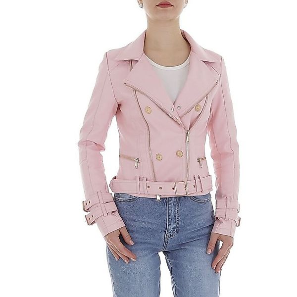 Ital-Design Lederimitatjacke Damen Freizeit (87123874) Bikerjacke günstig online kaufen