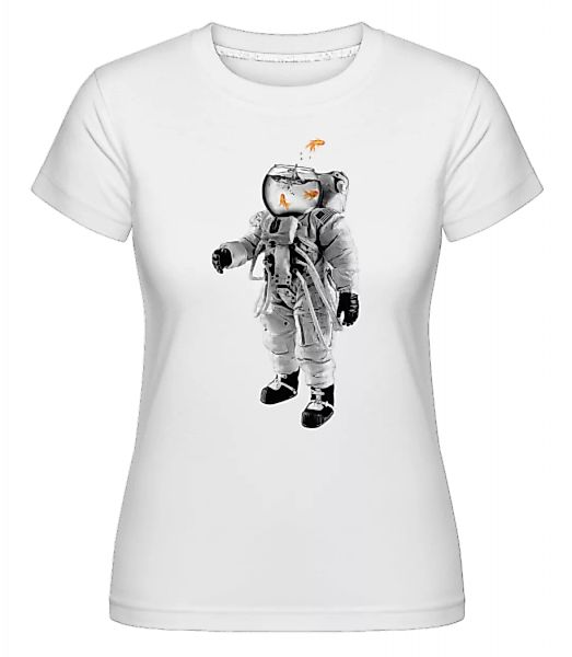 Goldfisch Astronaut · Shirtinator Frauen T-Shirt günstig online kaufen