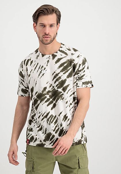 Alpha Industries  T-Shirt Tie Dye T-Shirt - dark olive günstig online kaufen