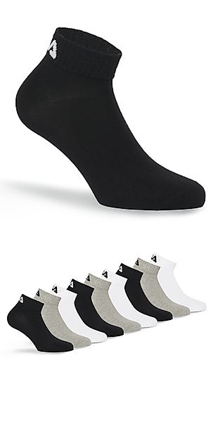 Fila Kurzsocken "UNISEX QUARTER PLAIN SOCKS", (9 Paar), mit klassischem Log günstig online kaufen