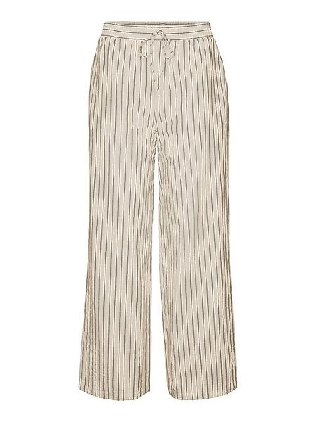 Vero Moda Stoffhose Legere Leinen Stoffhose Casual Schlupf Hose Ankle Pants günstig online kaufen