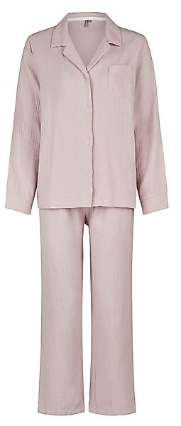By Louise Schlafanzug Damen Musselin Pyjama günstig online kaufen