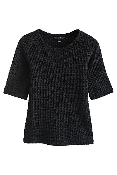 Next T-Shirt Strukturiertes Oberteil mit halblangen günstig online kaufen