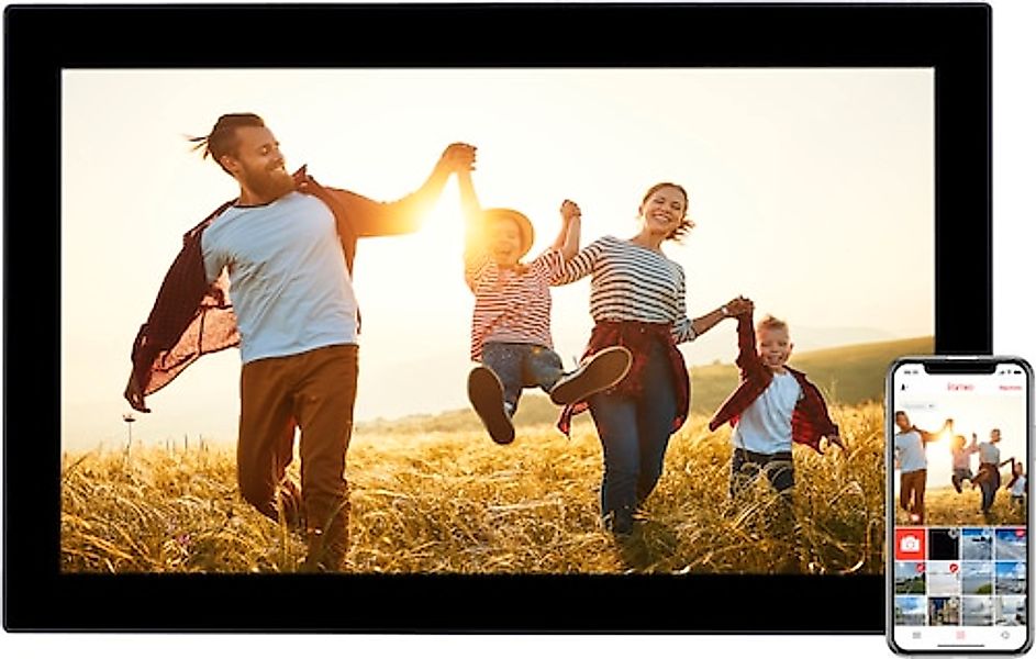 Rollei Digitaler Bilderrahmen »Smart Frame WiFi 210« 54,61 cm/21,5 ″ 1920 x günstig online kaufen