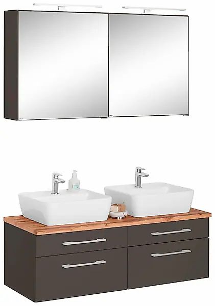 welltime Badmöbel-Set »Davos« 3 Stk. tlg. günstig online kaufen