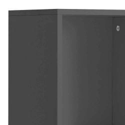 Standregal Büroregal in Anthrazit mit offenen Fächern günstig online kaufen