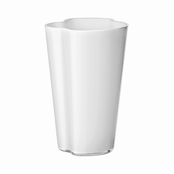 iittala - Alvar Aalto Vase 220mm - weiß/LxBxH 14x11,2x22cm/Handwäsche günstig online kaufen