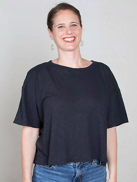 Lore Upcycling Damen Tshirt Cropped günstig online kaufen
