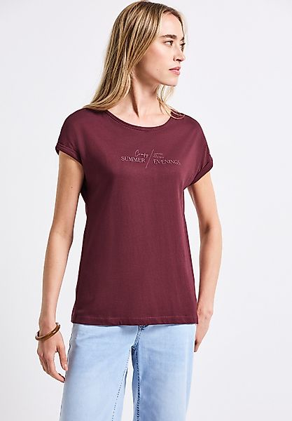STREET ONE T-Shirt aus Baumwolle mit günstig online kaufen