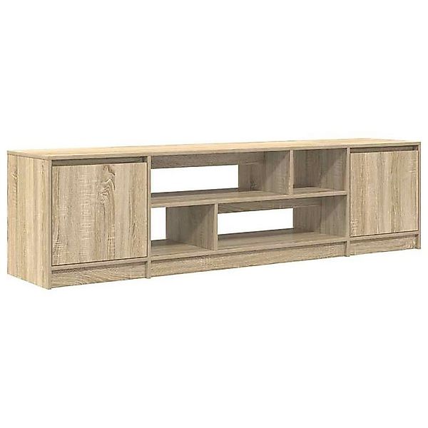 vidaXL TV-Schrank TV-Schrank Sonoma-Eiche 188,5x41x50 cm Holzwerkstoff (1-S günstig online kaufen