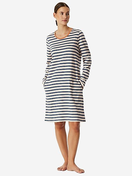 Schiesser Nachthemd Casual Essentials Nacht-hemd schlafmode günstig online kaufen