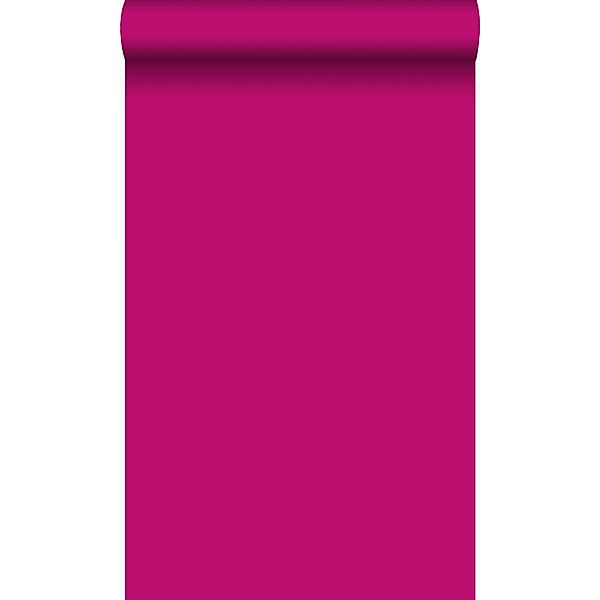 Origin Wallcoverings Tapete Uni Bonbonrosa 53 cm x 10.05 m günstig online kaufen
