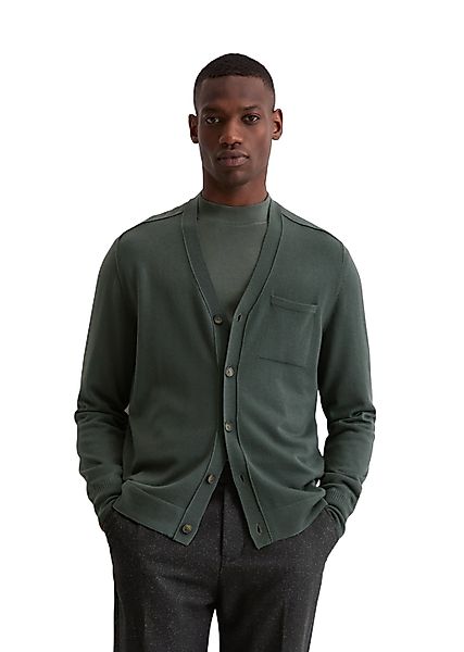 Marc O'Polo Strickjacke regular fit aus weicher Merinowolle günstig online kaufen